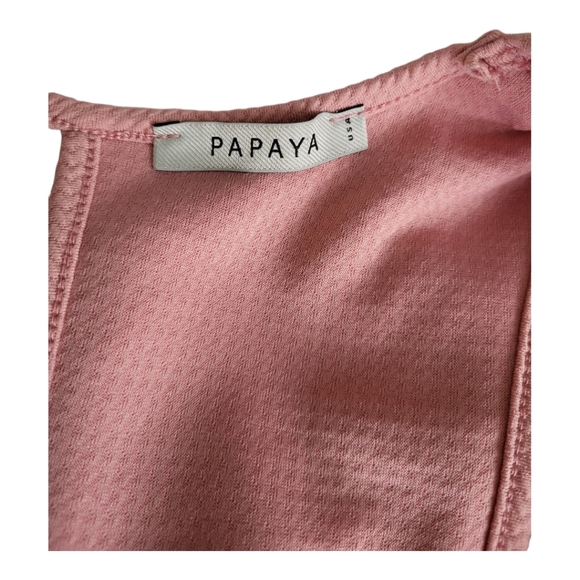 Papaya Block Pink Casual Dress - Picture 4 of 4